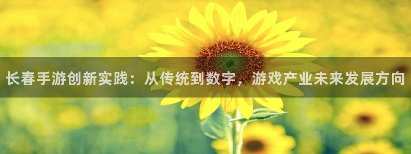 巅峰国际下载：长春手游创新实践：从传统到数字，游戏产业未来发